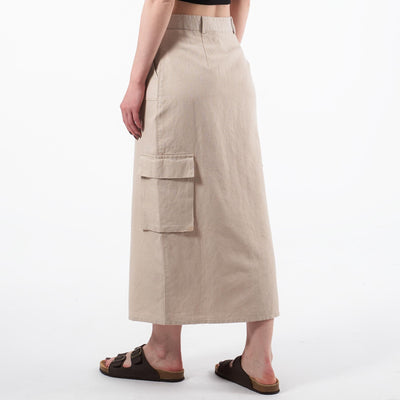 Cargo linen skirtThumbnail 