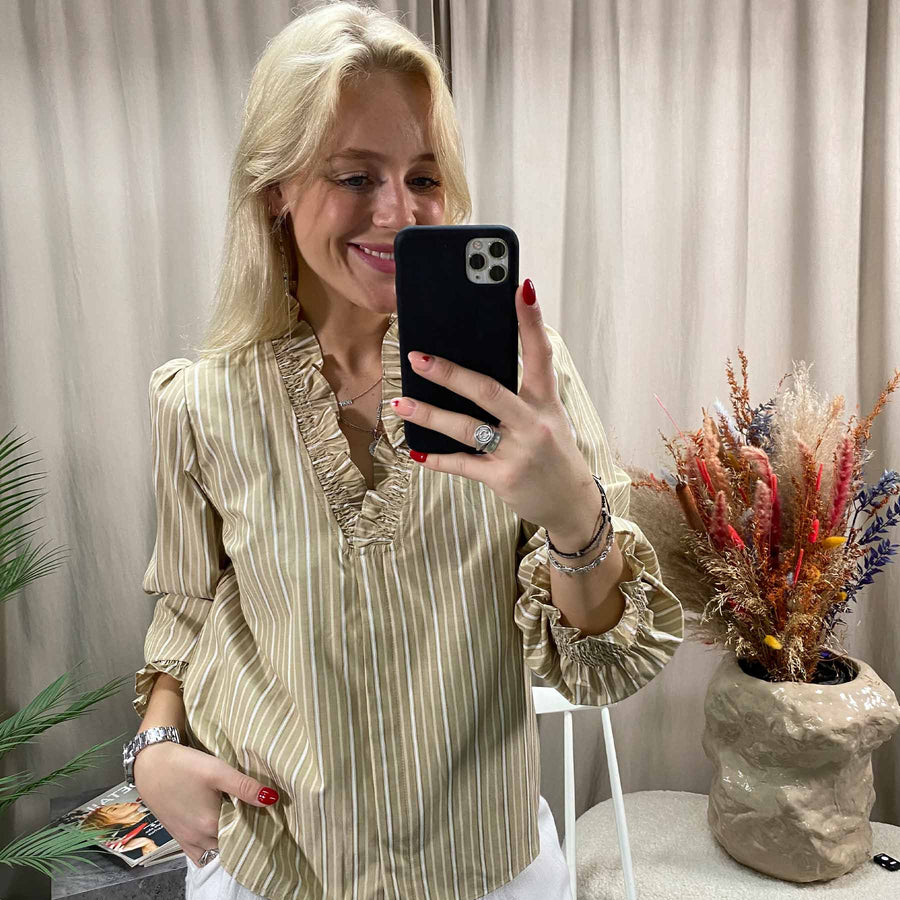 Benja poplin shirt