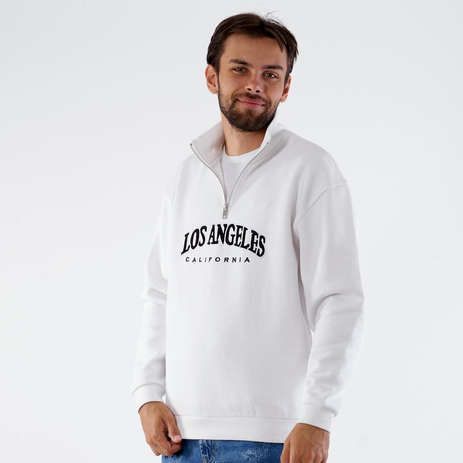 Vince art half zip