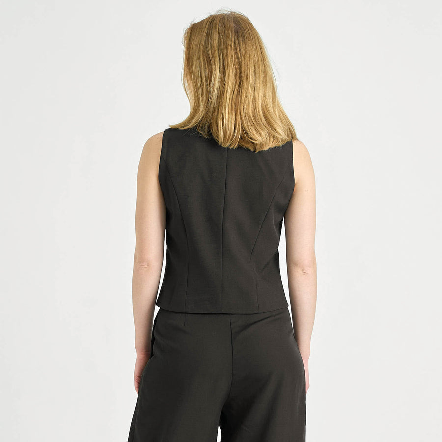 Vanita melange vest