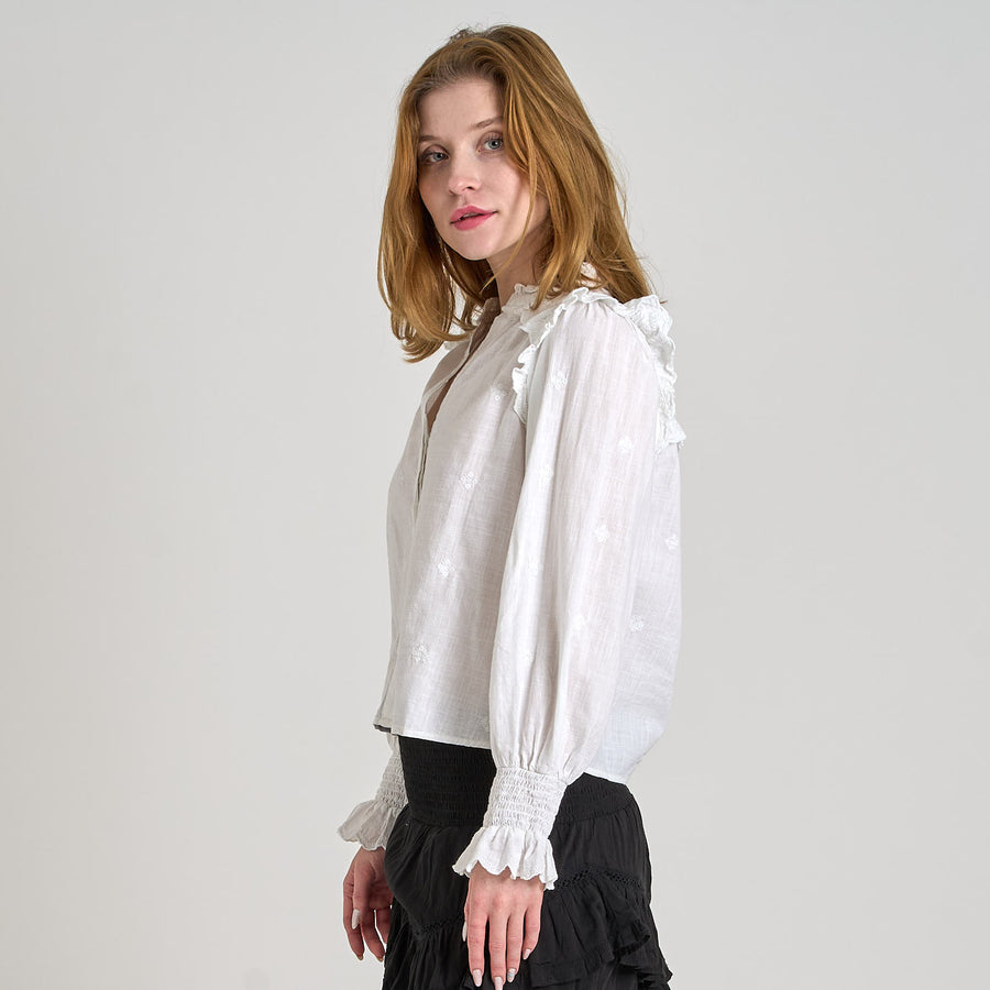 Maya embroidery blouse