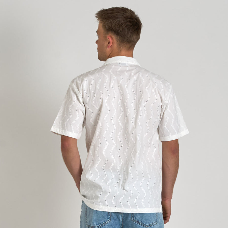 Crochet shirt ss