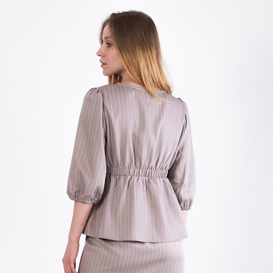 Wilma pinstripe tee