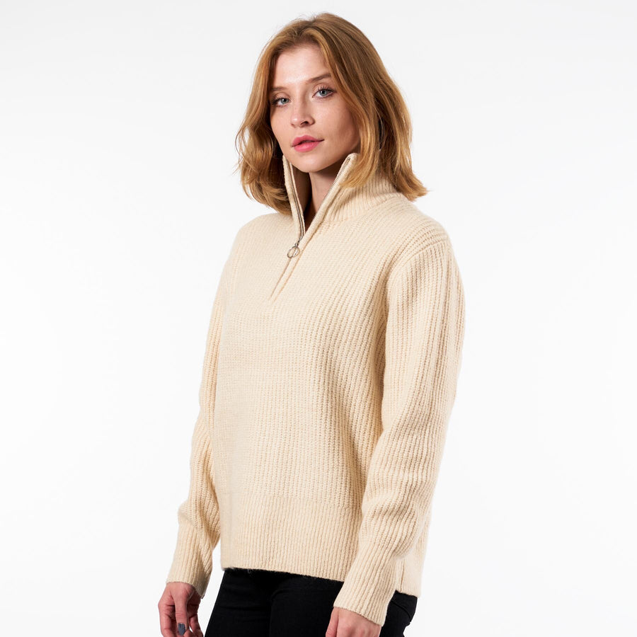 Elanor zip knit
