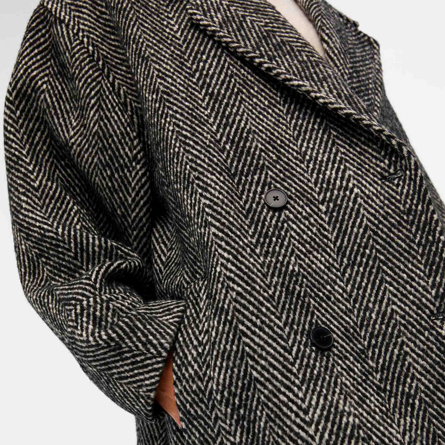 Objnilla oversize wool jacket