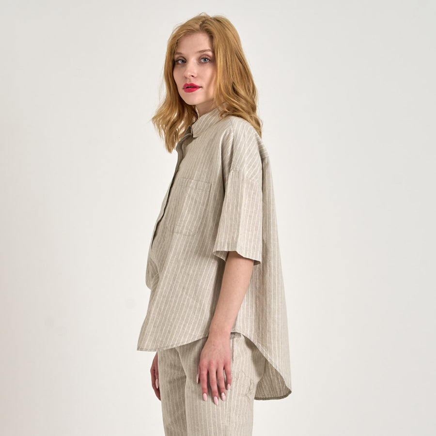 Purtyra linen ss shirt