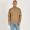 Half zip logo sweat