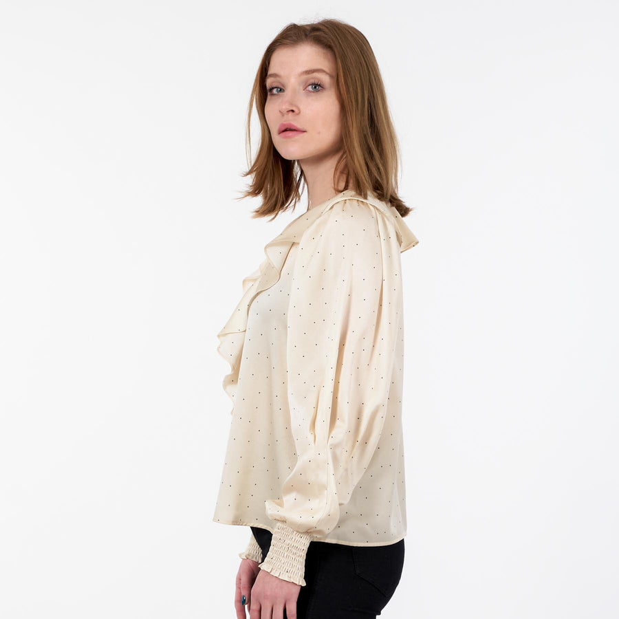 Esther dot blouse