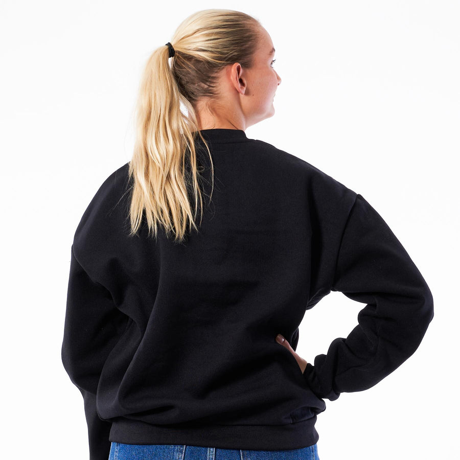 Puk embroidery sweat