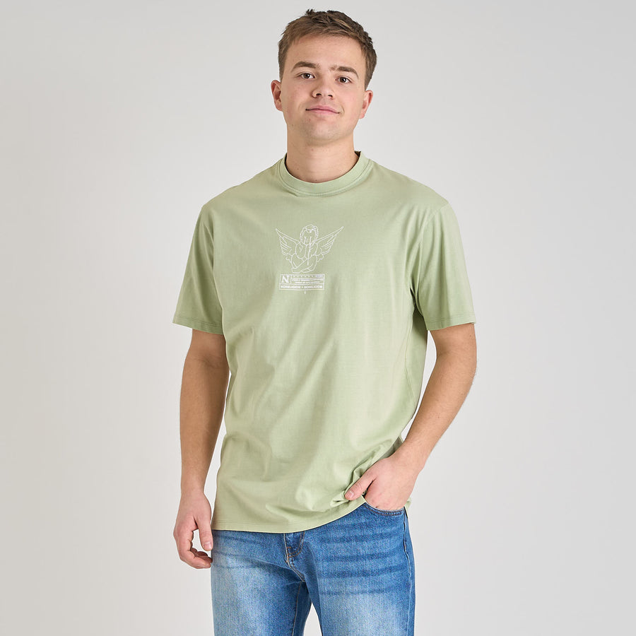 Garment dye tee