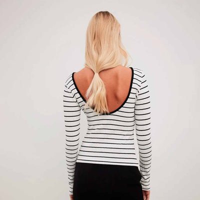 Deep back stripe topThumbnail 