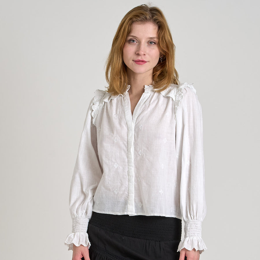 Maya embroidery blouse