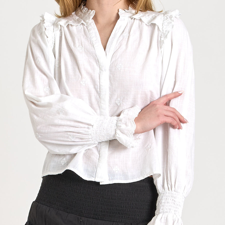 Maya embroidery blouse