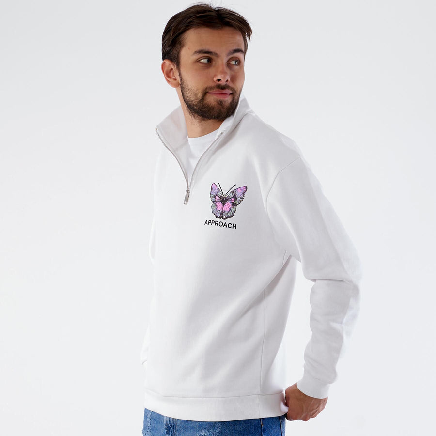 Vince art half zip