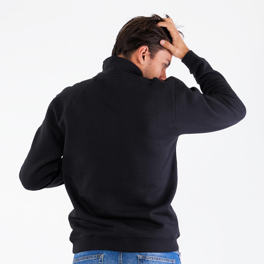 Basic half zip