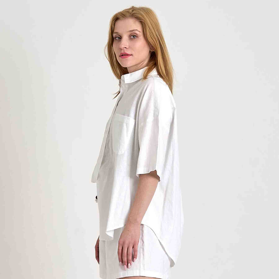 Purtyra linen ss shirt