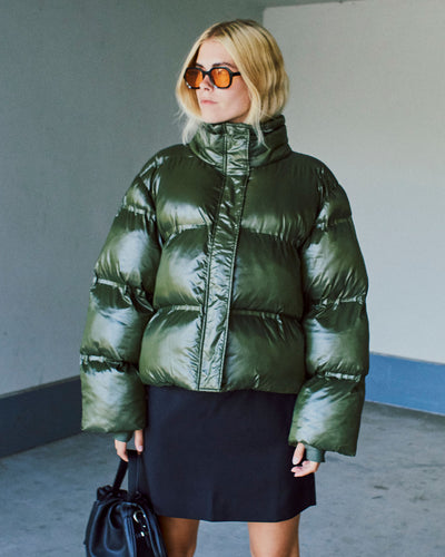 Isoa puffer jacketThumbnail 