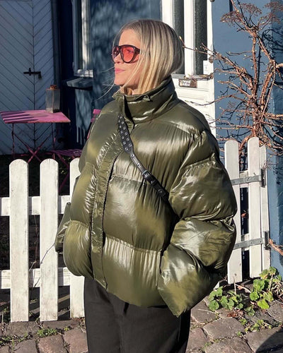 Isoa puffer jacketThumbnail 