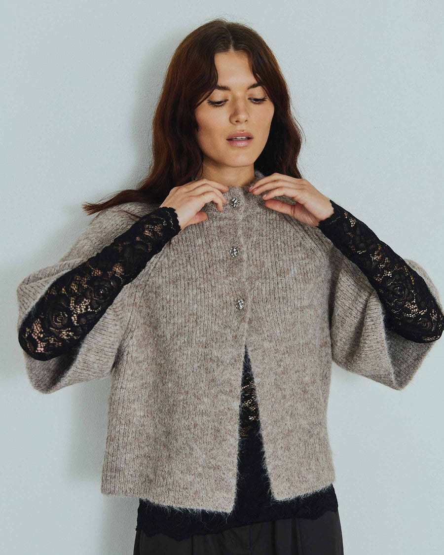 Leslie lace blouse