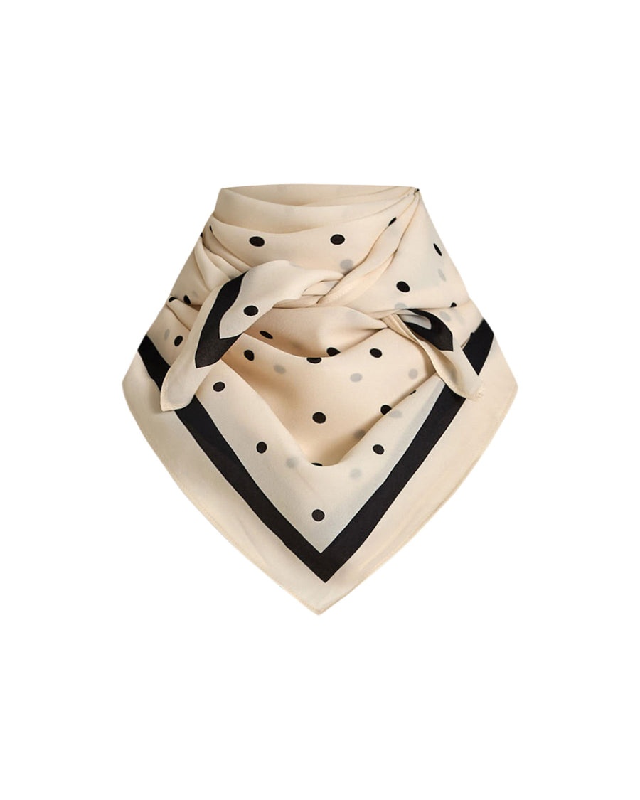 Noemie dot scarf