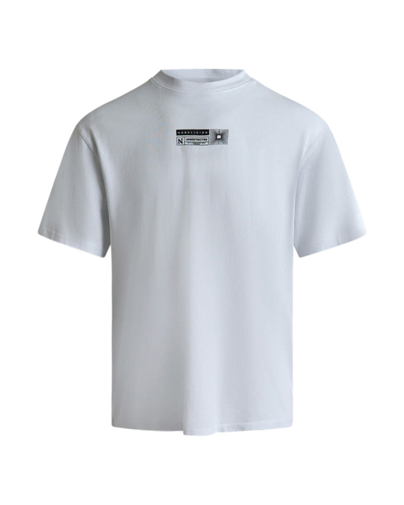 Printed dyed tee