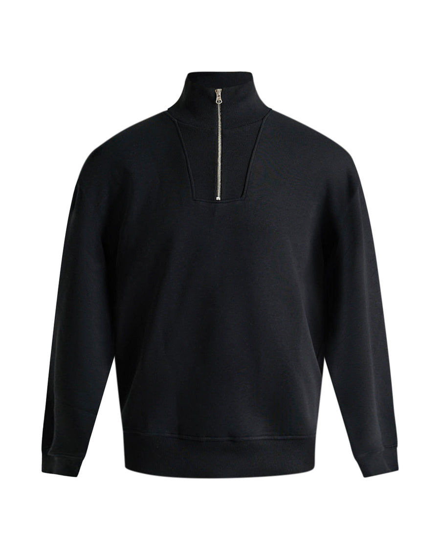 Printed Boxy Half Zip