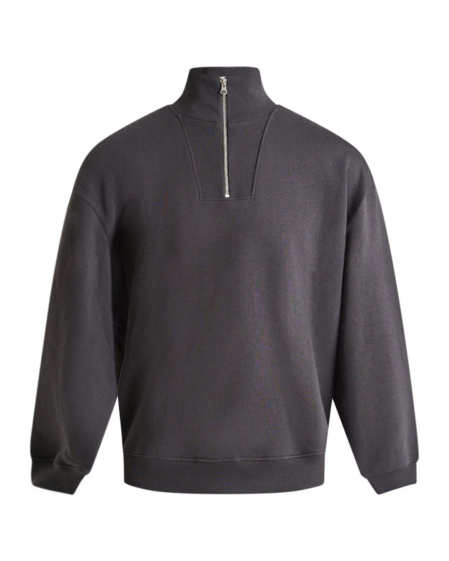 Printed Boxy Half Zip