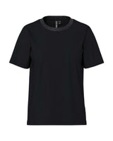 PCRIA SS LUREX NECK TEE