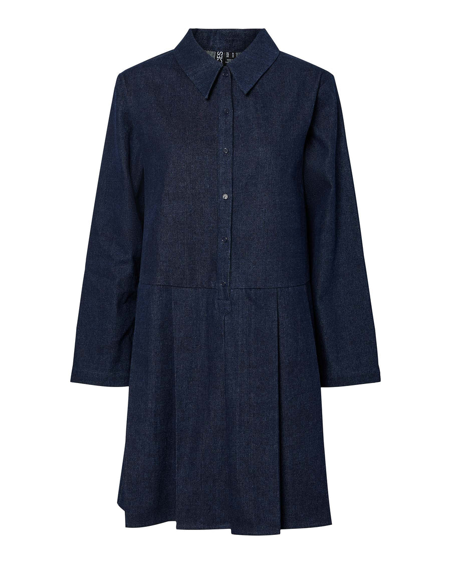 PCJINA SHORT DENIM DRESS