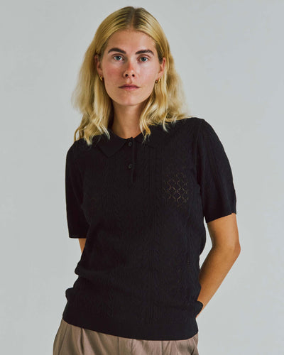 Alba ss knit poloThumbnail 