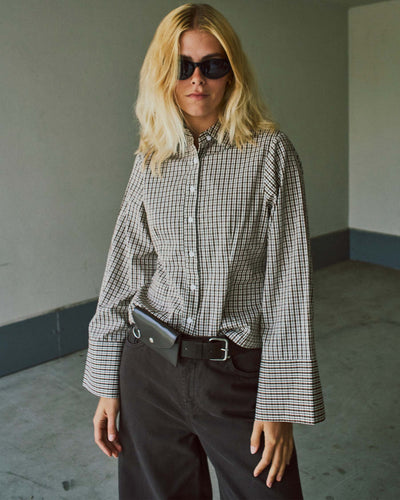 Dina check shirtThumbnail 