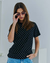 Sabine tee w. dots