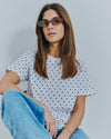 Sabine tee w. dots