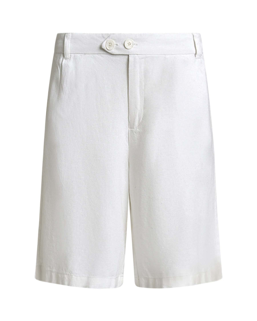 Purnelly linen shorts