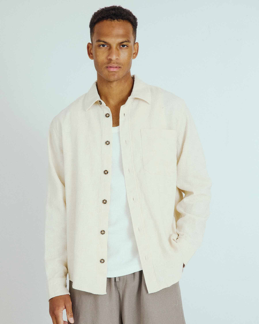 Osca Roi Texture Overshirt