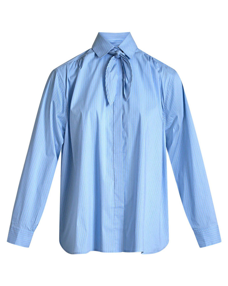 Rachel scarf shirt