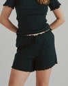 Purany pointelle shorts