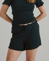 Purany pointelle shorts