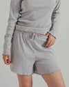Purany pointelle shorts