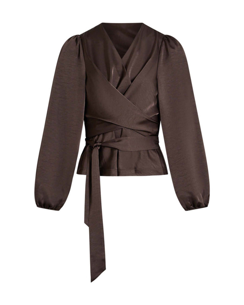 Renna satin blouse