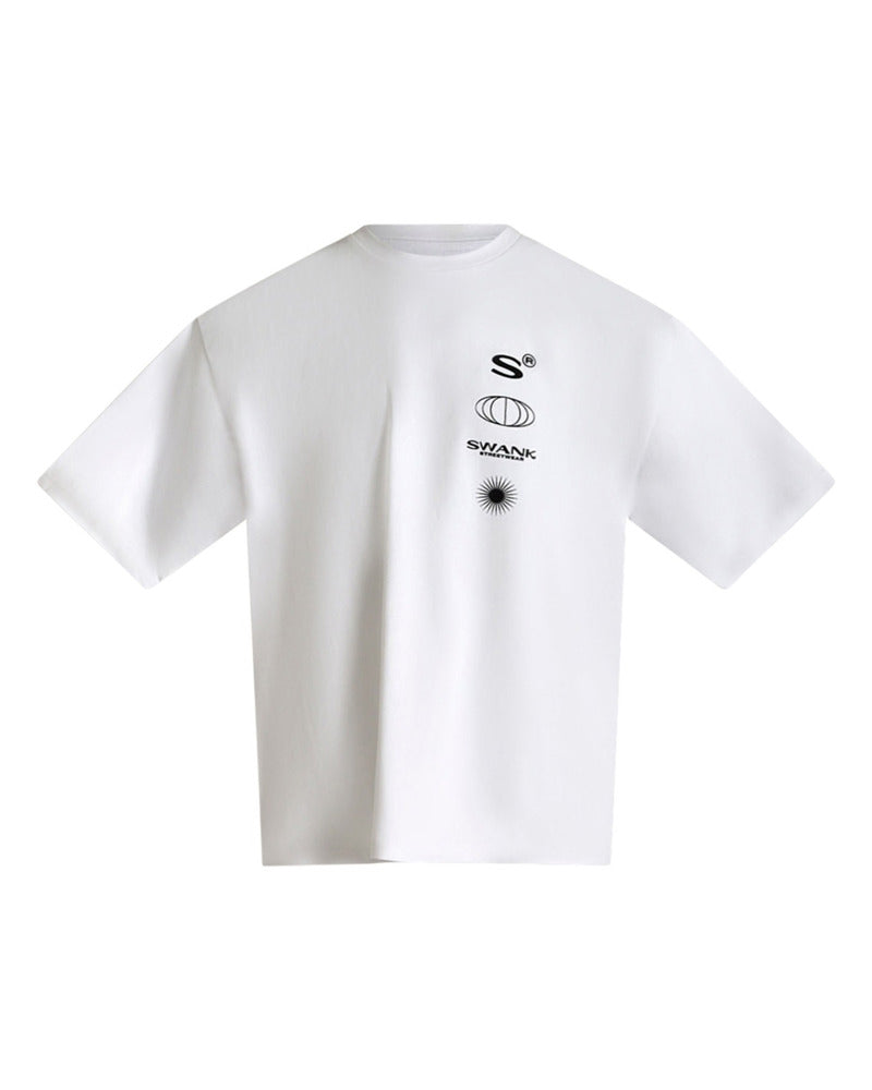Boxy printed tee