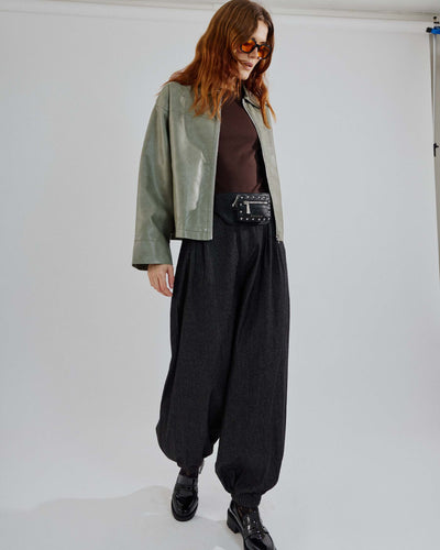 Tula faux leather jacketThumbnail 