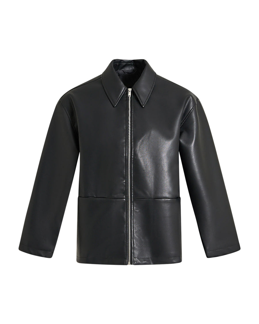 Joy faux leather jacket