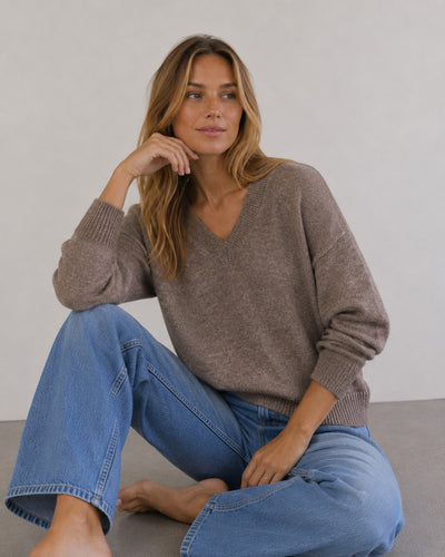 Purmelvina v-neck knitThumbnail 
