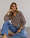 Purmelvina v-neck knit
