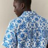 Les Deux - Tile cotton ss shirt