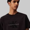 Calvin Klein - Chenille monologo tee