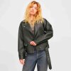 JJXX - Jxfrida washed pu biker