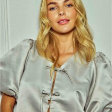 MOOD COPENHAGEN - Panama satin blouse