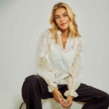 MOOD COPENHAGEN - Angel embroidery blouse